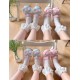Sheep Puff Strawberry Flat Shoes(Limited Pre-Order/4 Colours/Full Payment Without Shipping)